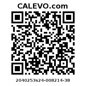 Calevo.com Preisschild 2040253s24-008214-38