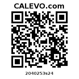 Calevo.com pricetag 2040253s24