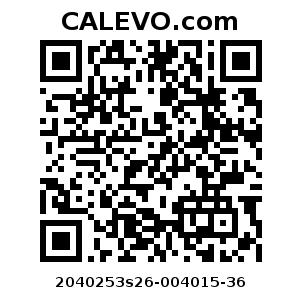 Calevo.com Preisschild 2040253s26-004015-36