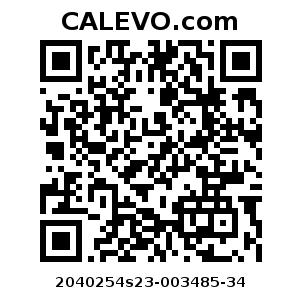 Calevo.com Preisschild 2040254s23-003485-34