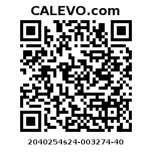 Calevo.com Preisschild 2040254s24-003274-40