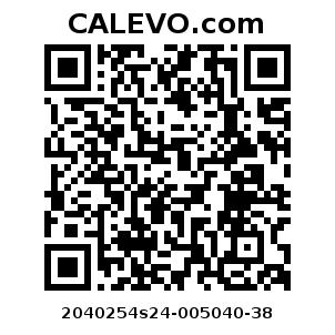 Calevo.com Preisschild 2040254s24-005040-38
