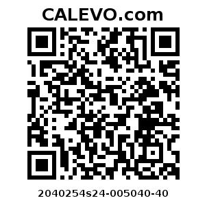 Calevo.com Preisschild 2040254s24-005040-40