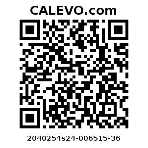 Calevo.com Preisschild 2040254s24-006515-36