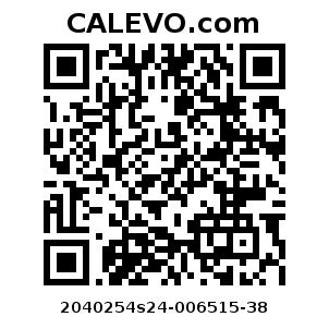 Calevo.com Preisschild 2040254s24-006515-38