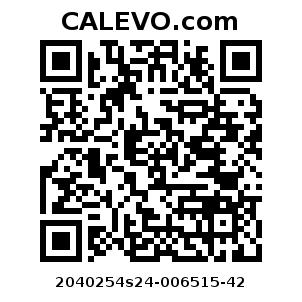 Calevo.com Preisschild 2040254s24-006515-42