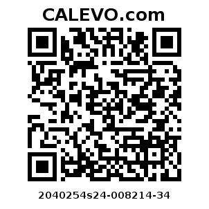 Calevo.com Preisschild 2040254s24-008214-34