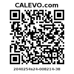 Calevo.com Preisschild 2040254s24-008214-38