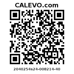 Calevo.com Preisschild 2040254s24-008214-40