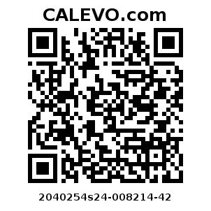 Calevo.com Preisschild 2040254s24-008214-42