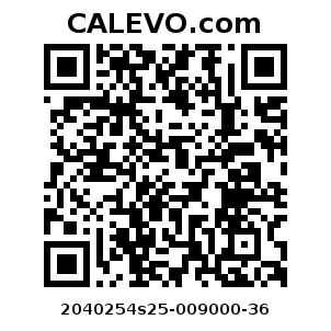 Calevo.com Preisschild 2040254s25-009000-36