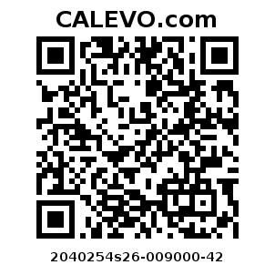 Calevo.com Preisschild 2040254s26-009000-42