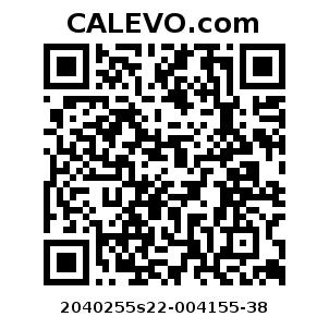 Calevo.com Preisschild 2040255s22-004155-38