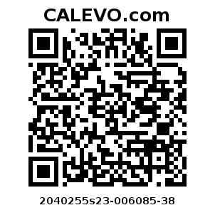Calevo.com Preisschild 2040255s23-006085-38