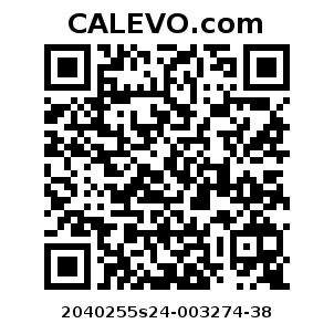 Calevo.com Preisschild 2040255s24-003274-38