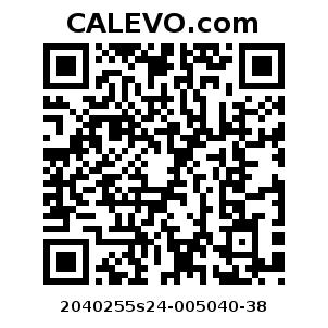 Calevo.com Preisschild 2040255s24-005040-38