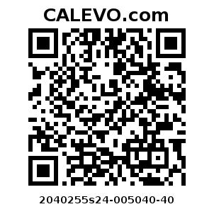 Calevo.com Preisschild 2040255s24-005040-40
