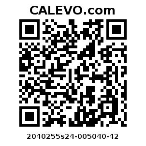 Calevo.com Preisschild 2040255s24-005040-42