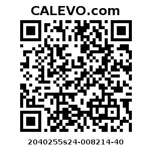 Calevo.com Preisschild 2040255s24-008214-40