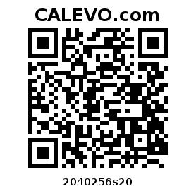 Calevo.com Preisschild 2040256s20