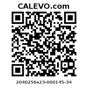 Calevo.com Preisschild 2040256s23-000145-34