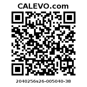 Calevo.com Preisschild 2040256s26-005040-38