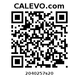 Calevo.com Preisschild 2040257s20