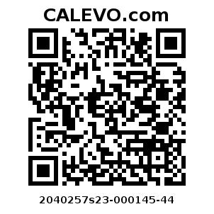 Calevo.com pricetag 2040257s23-000145-44