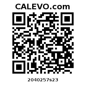 Calevo.com pricetag 2040257s23