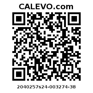 Calevo.com Preisschild 2040257s24-003274-38