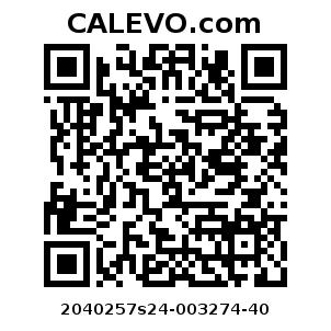 Calevo.com Preisschild 2040257s24-003274-40