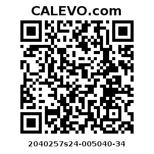 Calevo.com Preisschild 2040257s24-005040-34
