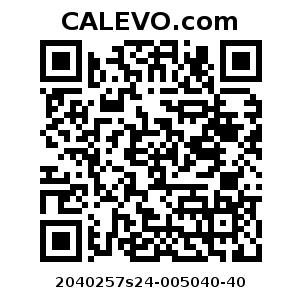 Calevo.com Preisschild 2040257s24-005040-40