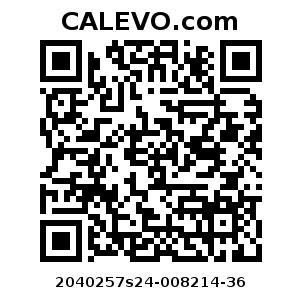 Calevo.com Preisschild 2040257s24-008214-36