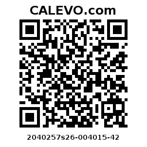 Calevo.com Preisschild 2040257s26-004015-42