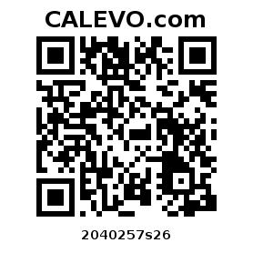 Calevo.com pricetag 2040257s26