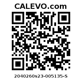 Calevo.com pricetag 2040260s23-005135-S