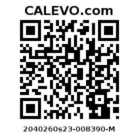 Calevo.com Preisschild 2040260s23-008390-M