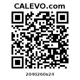 Calevo.com Preisschild 2040260s24