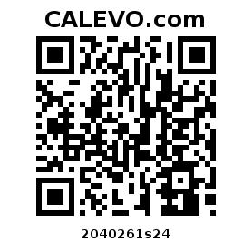 Calevo.com pricetag 2040261s24