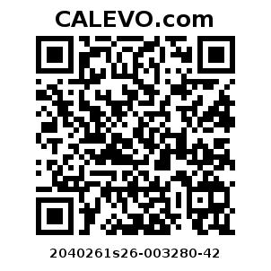 Calevo.com Preisschild 2040261s26-003280-42