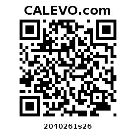 Calevo.com pricetag 2040261s26