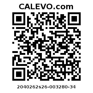 Calevo.com Preisschild 2040262s26-003280-34