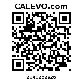 Calevo.com pricetag 2040262s26
