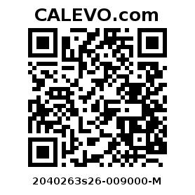 Calevo.com Preisschild 2040263s26-009000-M