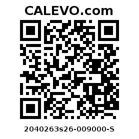 Calevo.com Preisschild 2040263s26-009000-S
