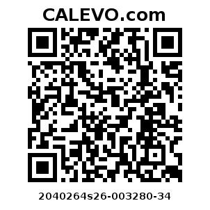 Calevo.com Preisschild 2040264s26-003280-34