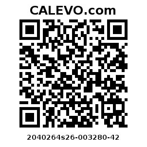 Calevo.com Preisschild 2040264s26-003280-42