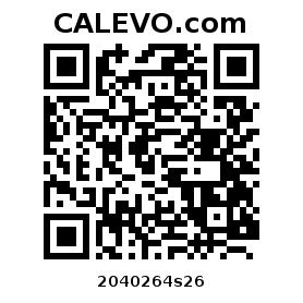 Calevo.com pricetag 2040264s26