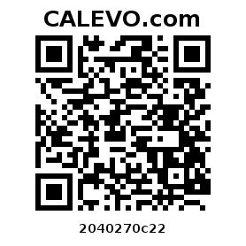 Calevo.com Preisschild 2040270c22
